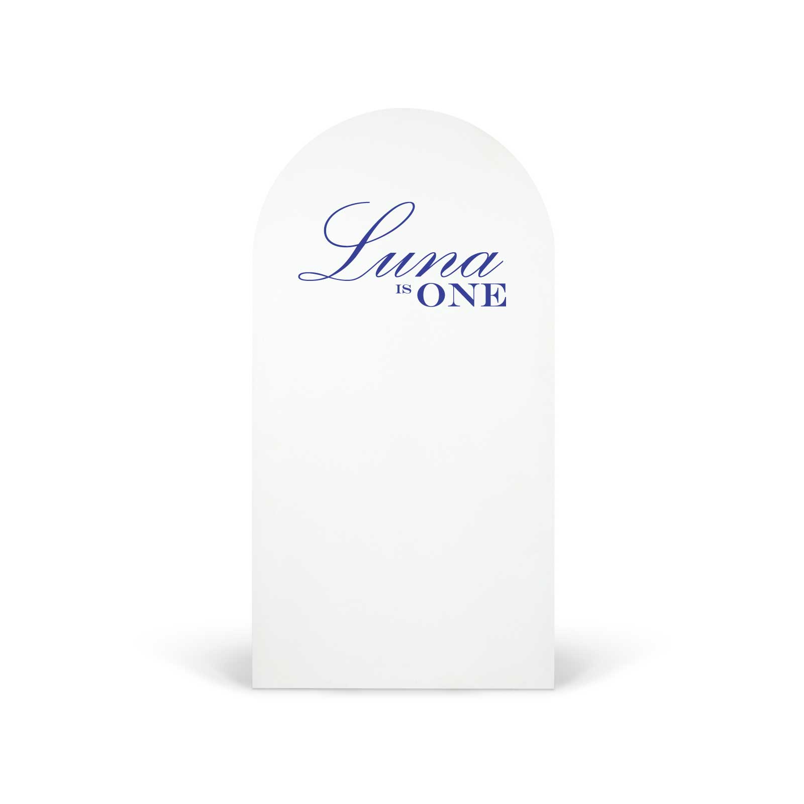 "Luna is One" Decal
