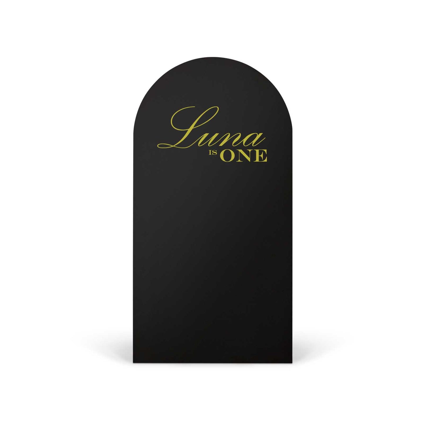 "Luna is One" Decal