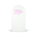 "Happy Birthday Emilia" Decal
