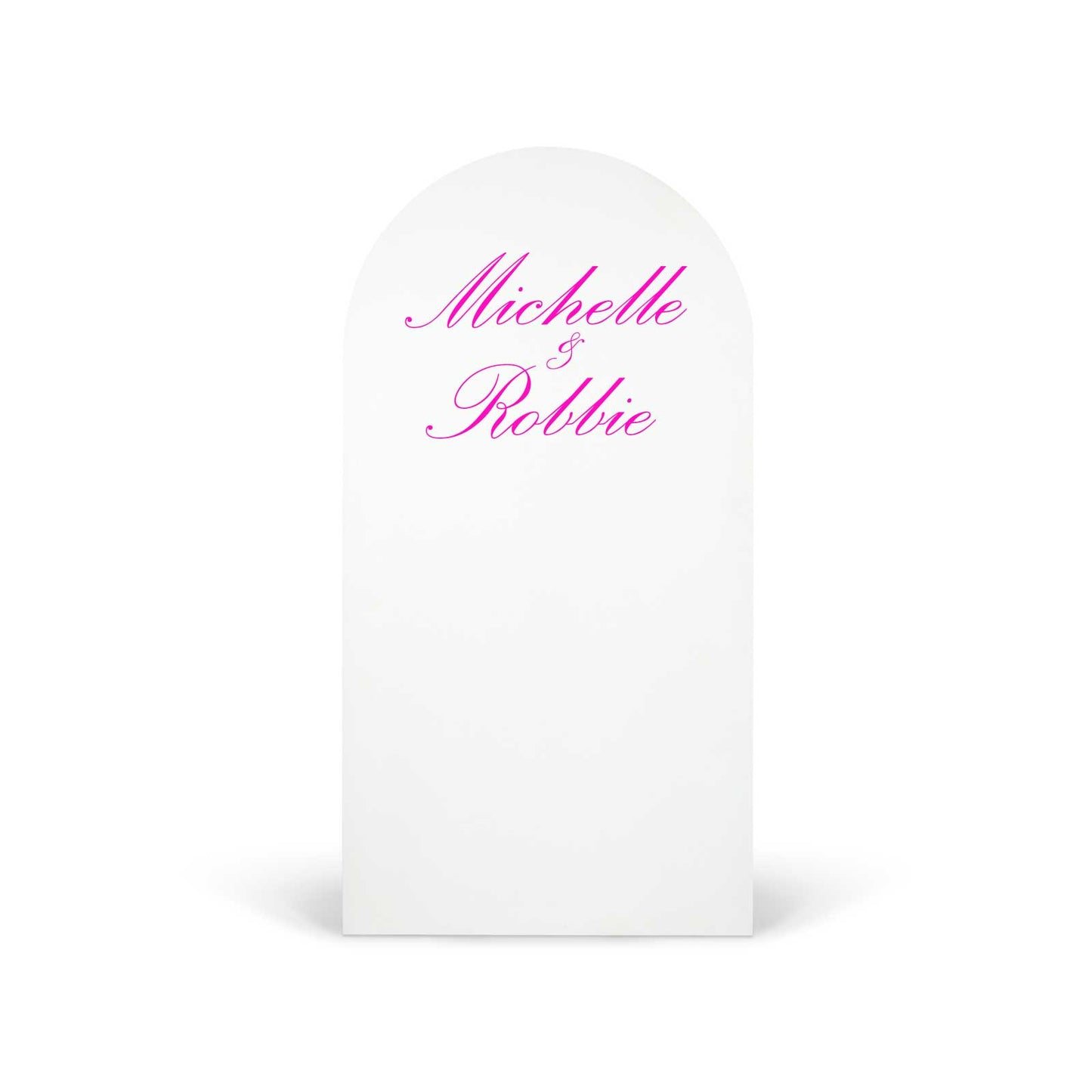 "Michelle & Robbie" Decal