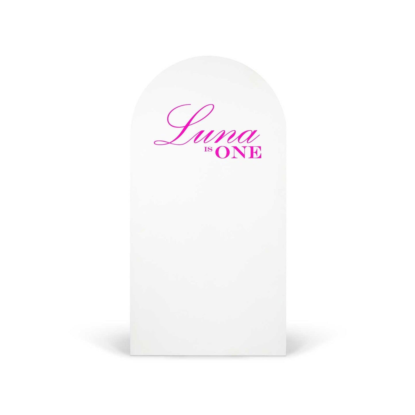 "Luna is One" Decal