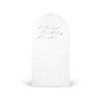 "Happy Birthday Emilia" Decal