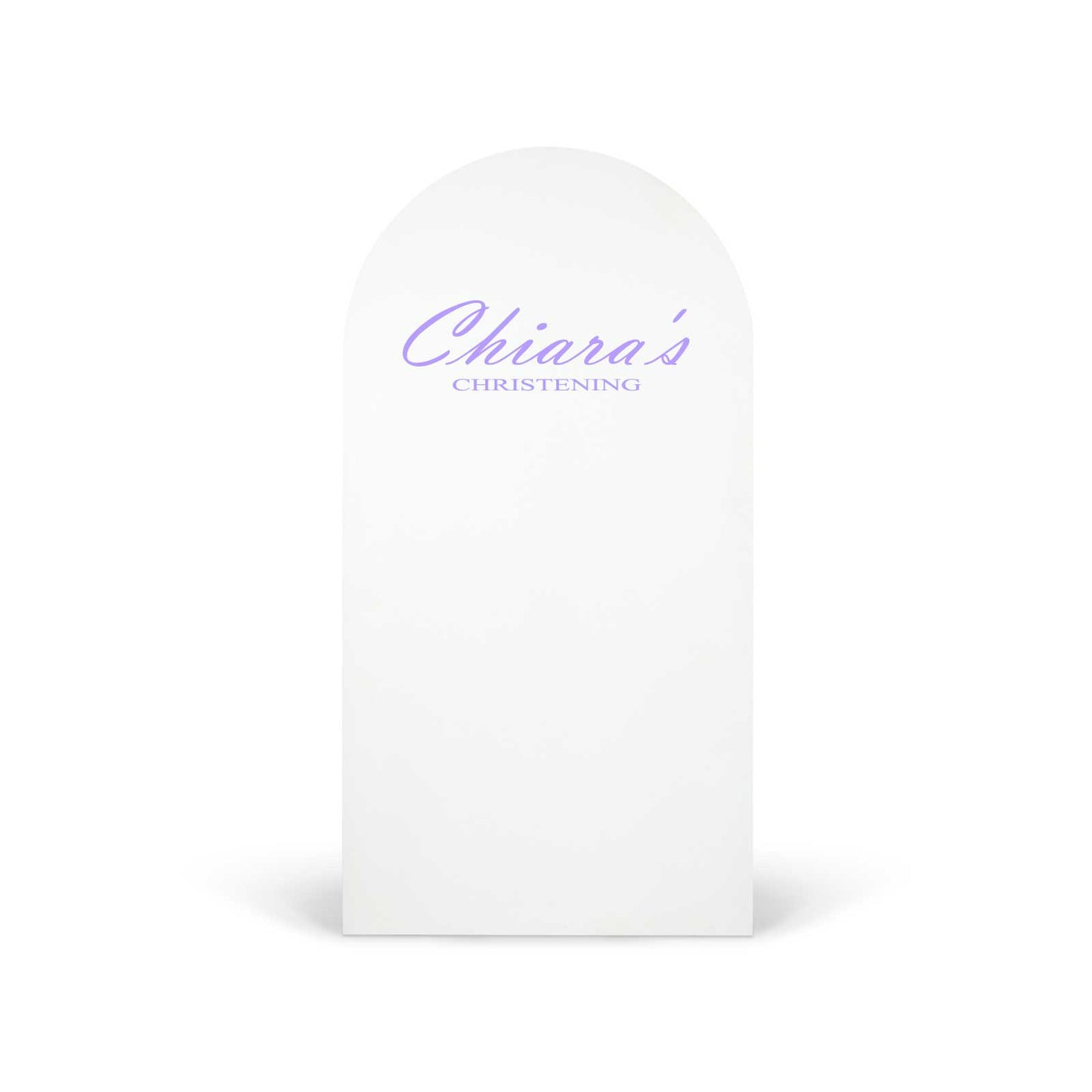 "Chiara's Christening" Decal
