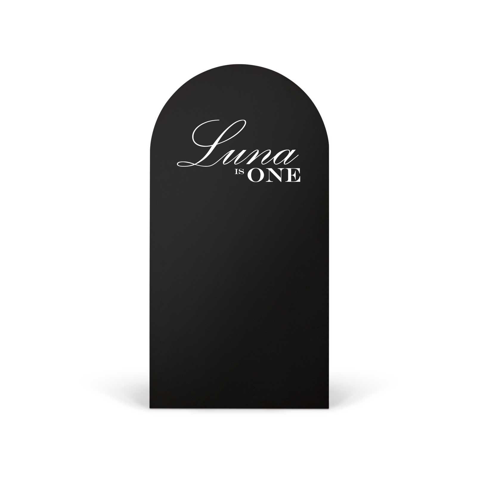 "Luna is One" Decal