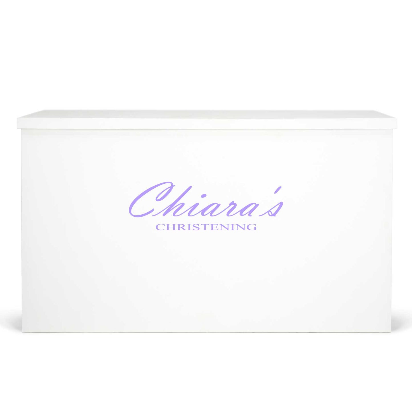 "Chiara's Christening" Decal
