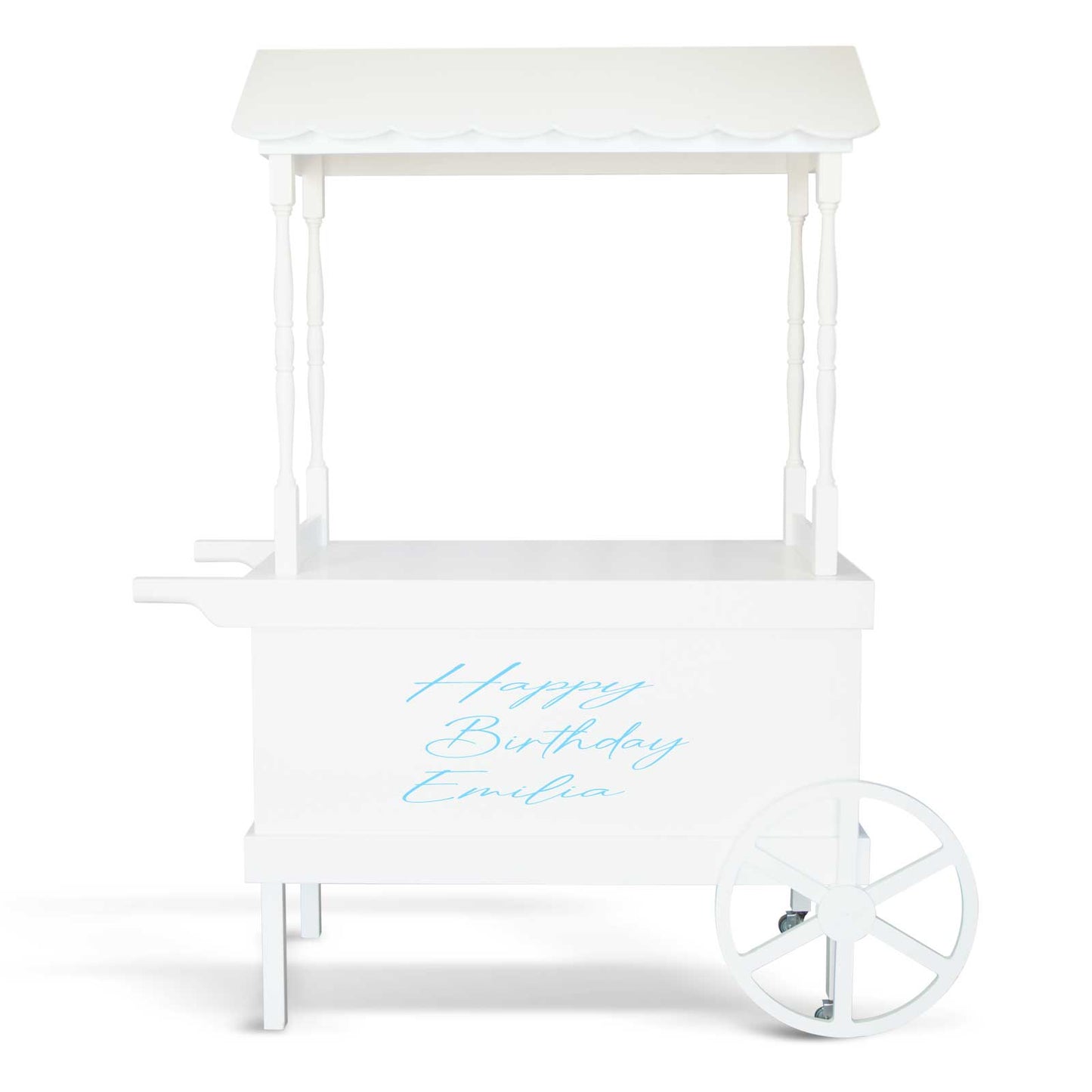 "Happy Birthday Emilia" Decal