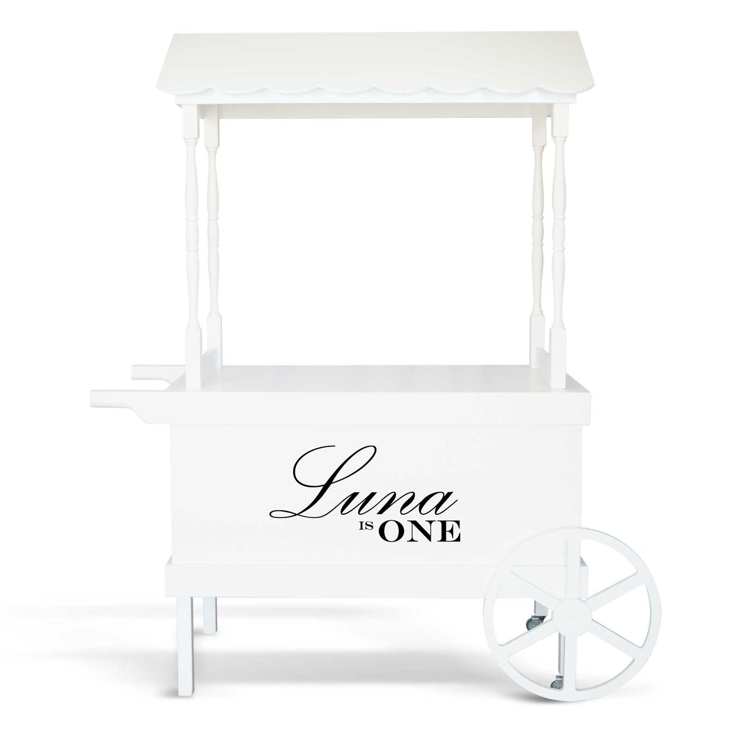 "Luna is One" Decal