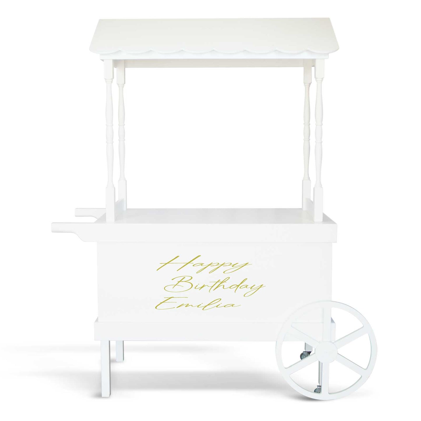 "Happy Birthday Emilia" Decal