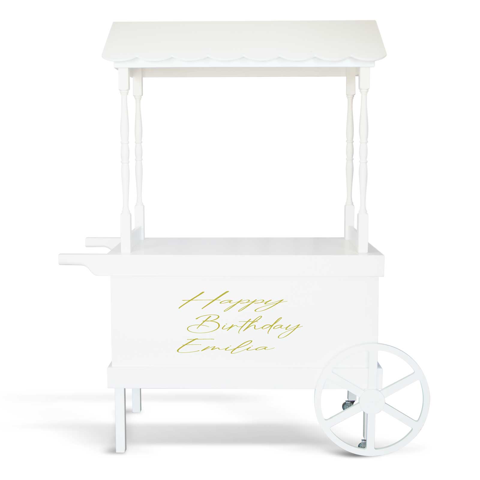 "Happy Birthday Emilia" Decal