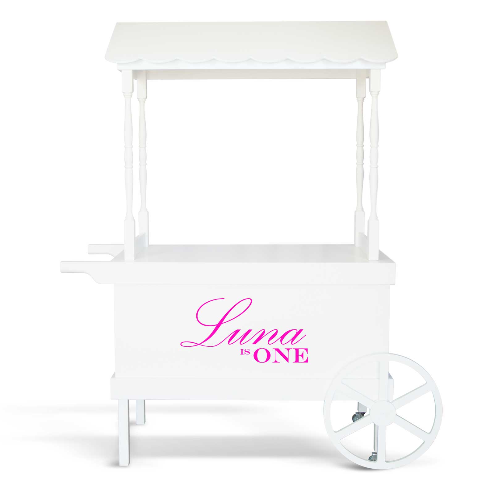 "Luna is One" Decal