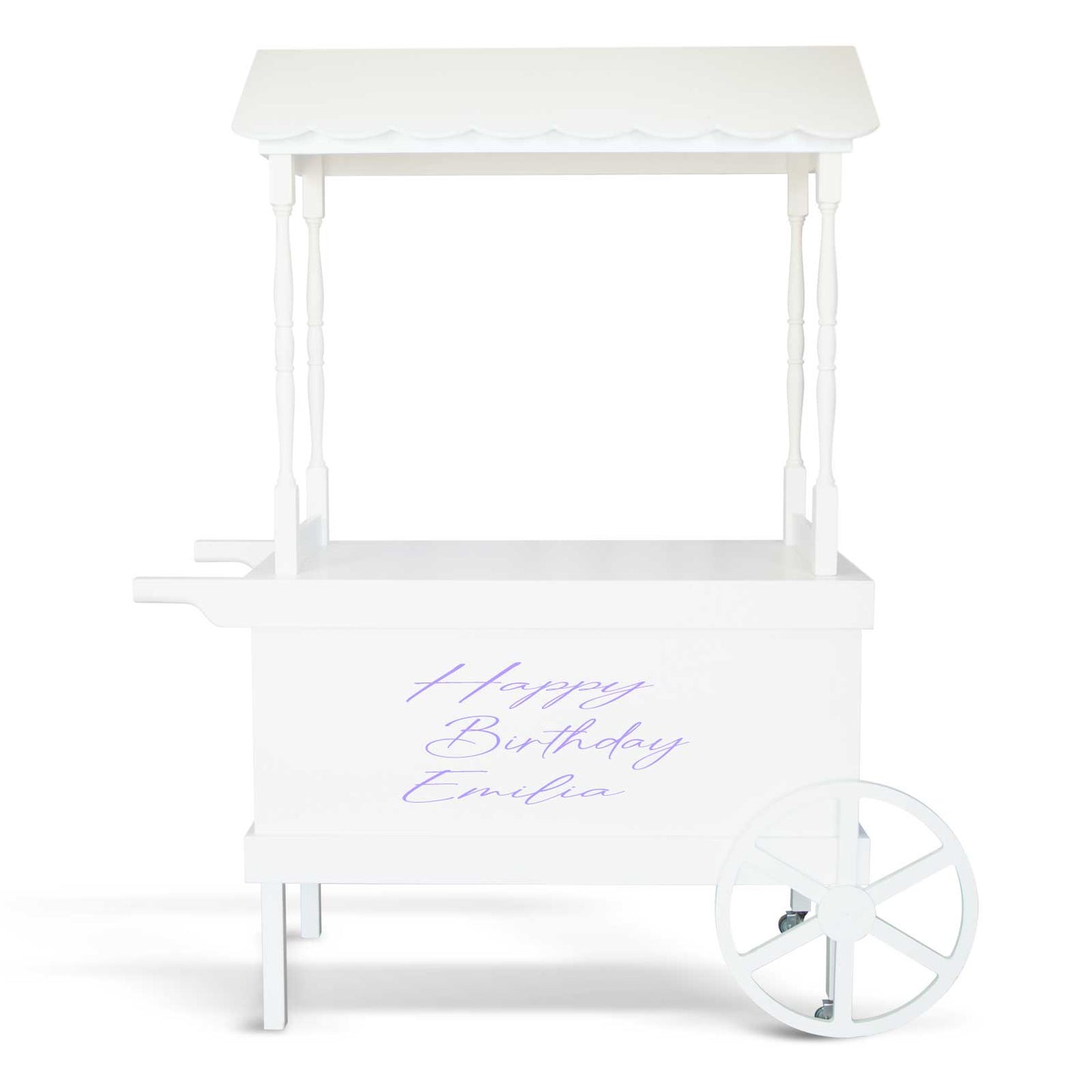 "Happy Birthday Emilia" Decal