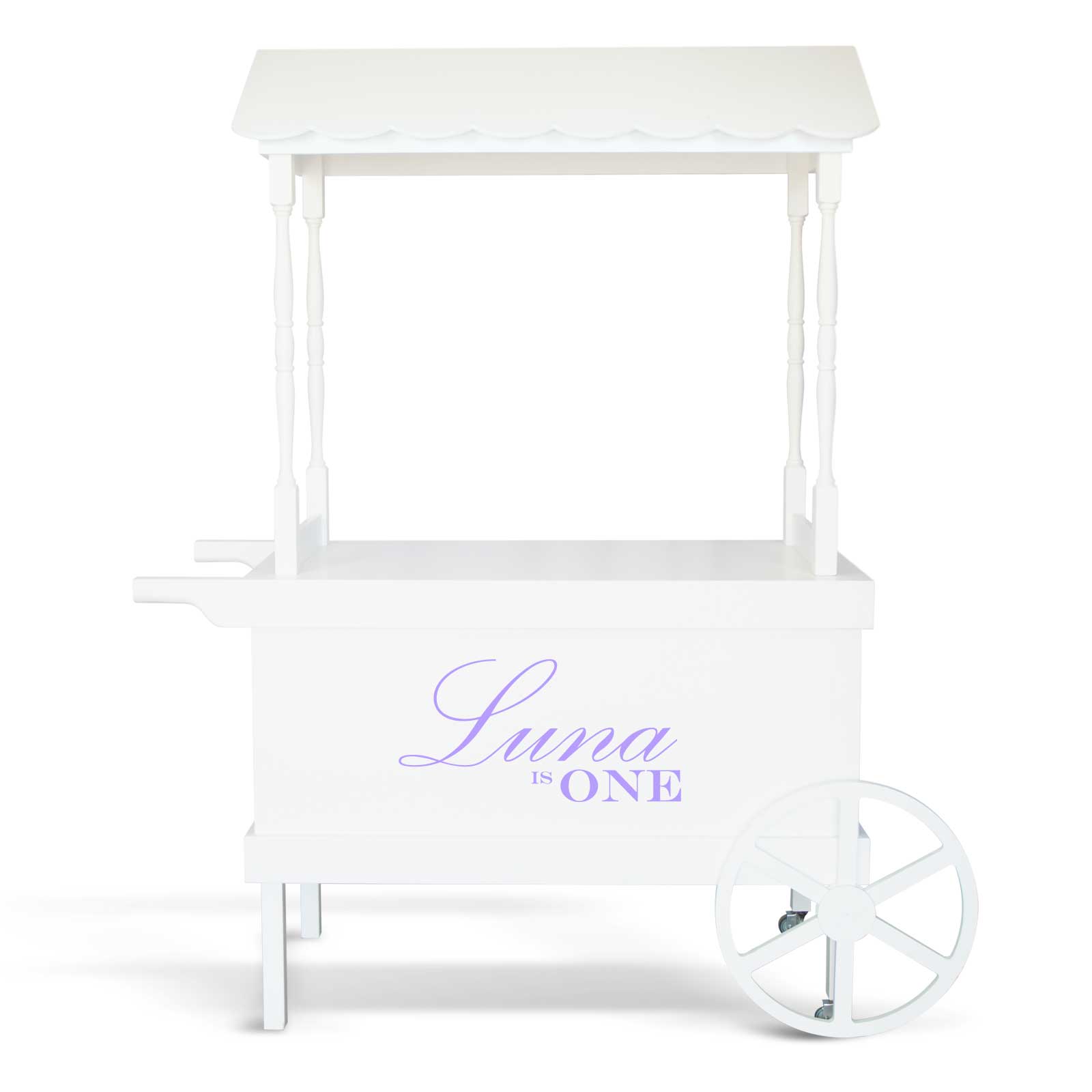 "Luna is One" Decal