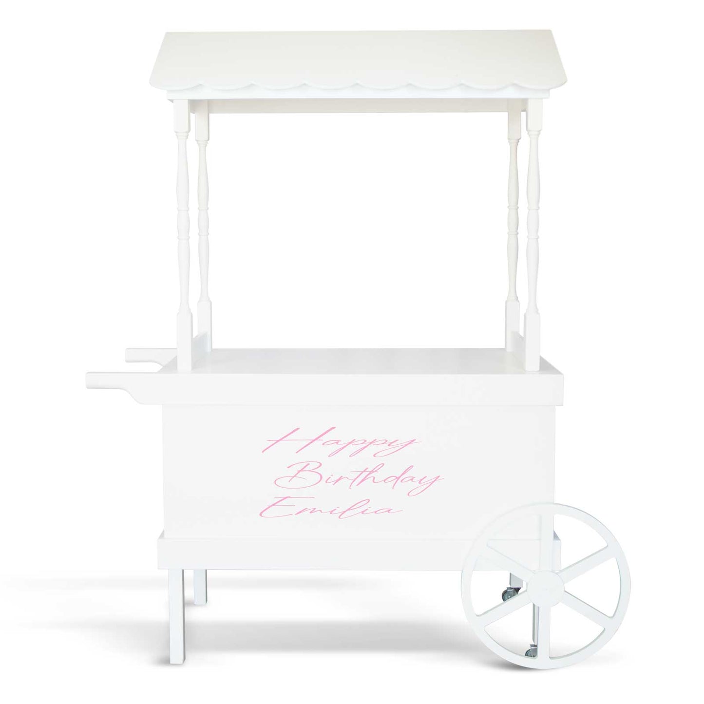 "Happy Birthday Emilia" Decal