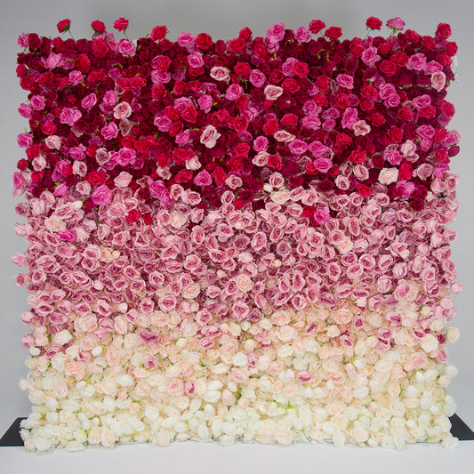 Pink Flower Wall