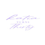 "Katia turns Thirty" Decal