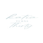 "Katia turns Thirty" Decal