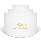 "Mattia's 1st Birthday" Decal