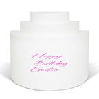 "Happy Birthday Emilia" Decal
