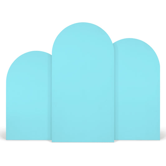 Blue Classic Arch Backdrop Set