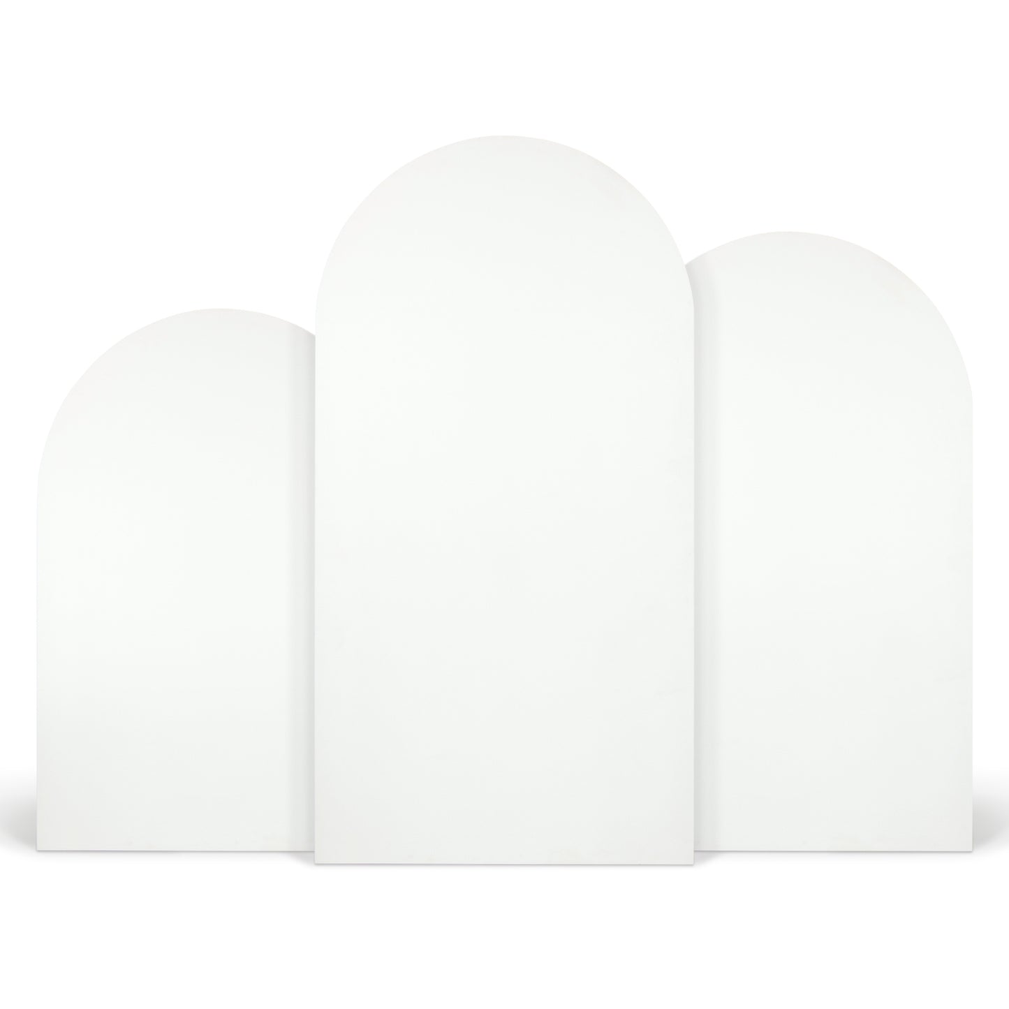 White Classic Arch Backdrop Set