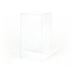 Clear Square Cake Plinth