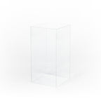 Clear Square Cake Plinth