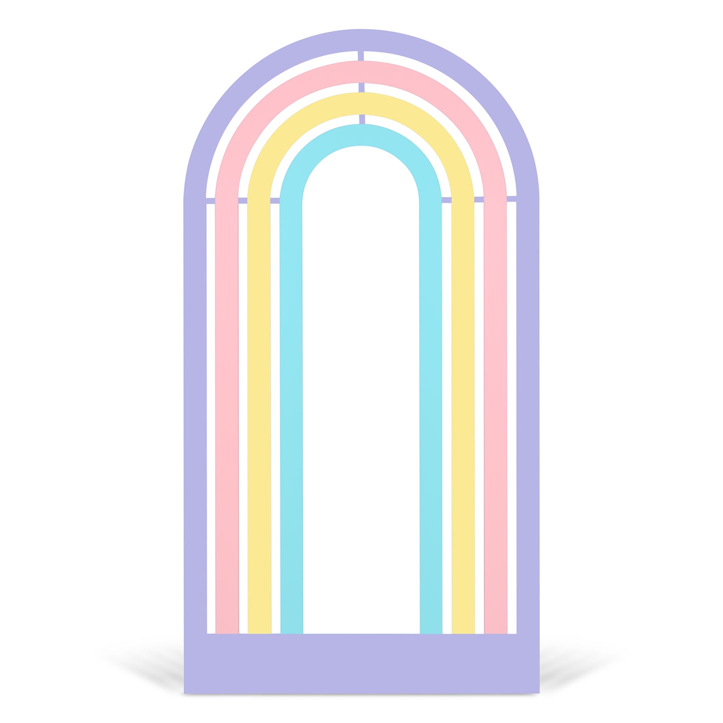 Coloured Rainbow Arch Backdrop