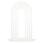 White Rainbow Arch Backdrop