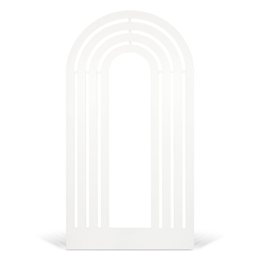 White Rainbow Arch Backdrop