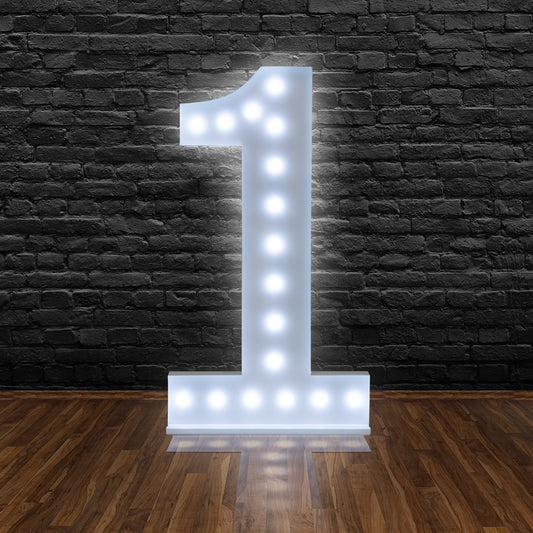White NUMBER Lights