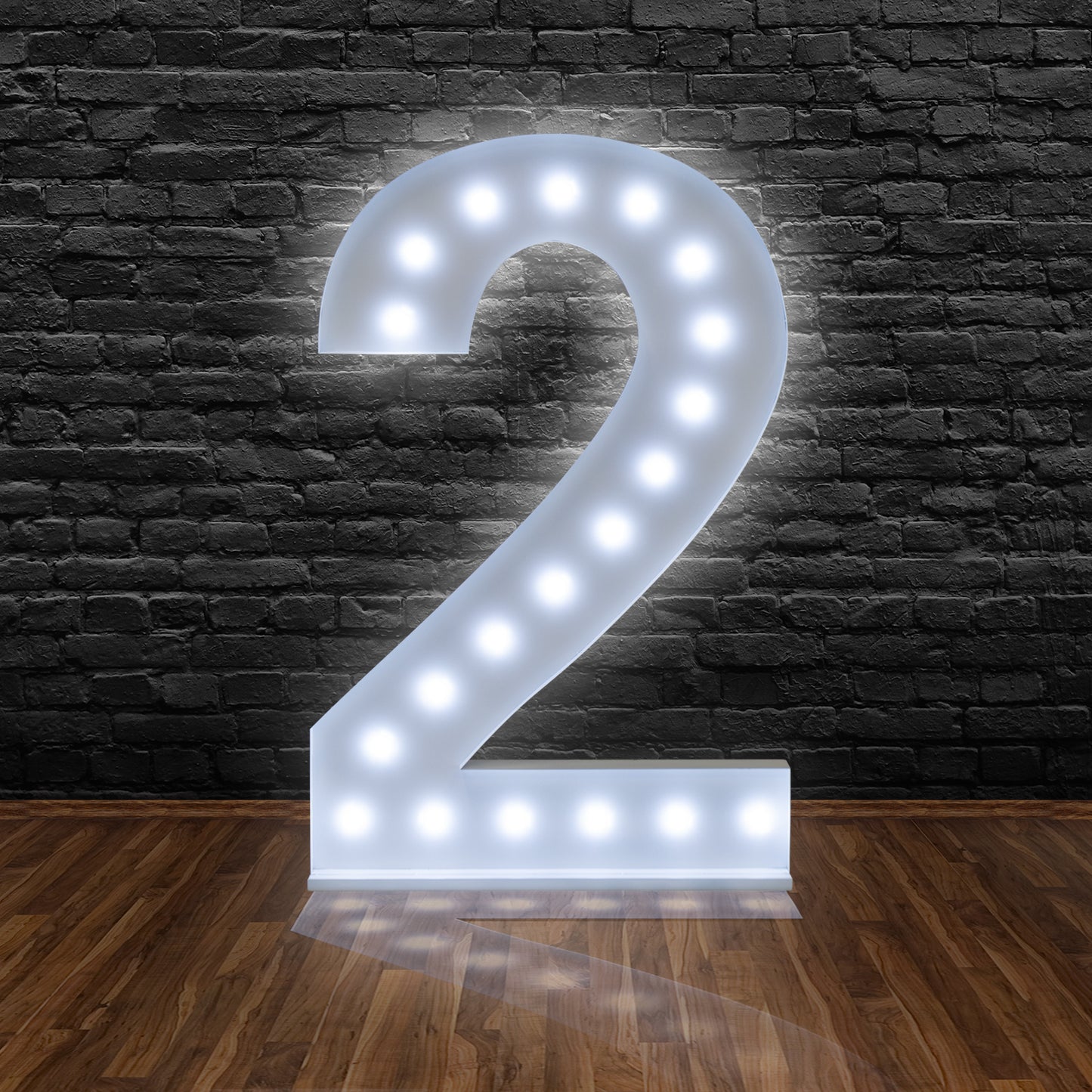 White NUMBER Lights