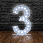 White NUMBER Lights