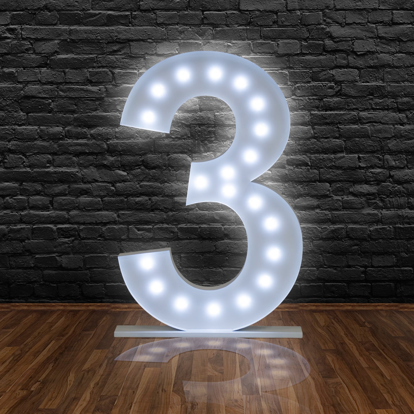 White NUMBER Lights
