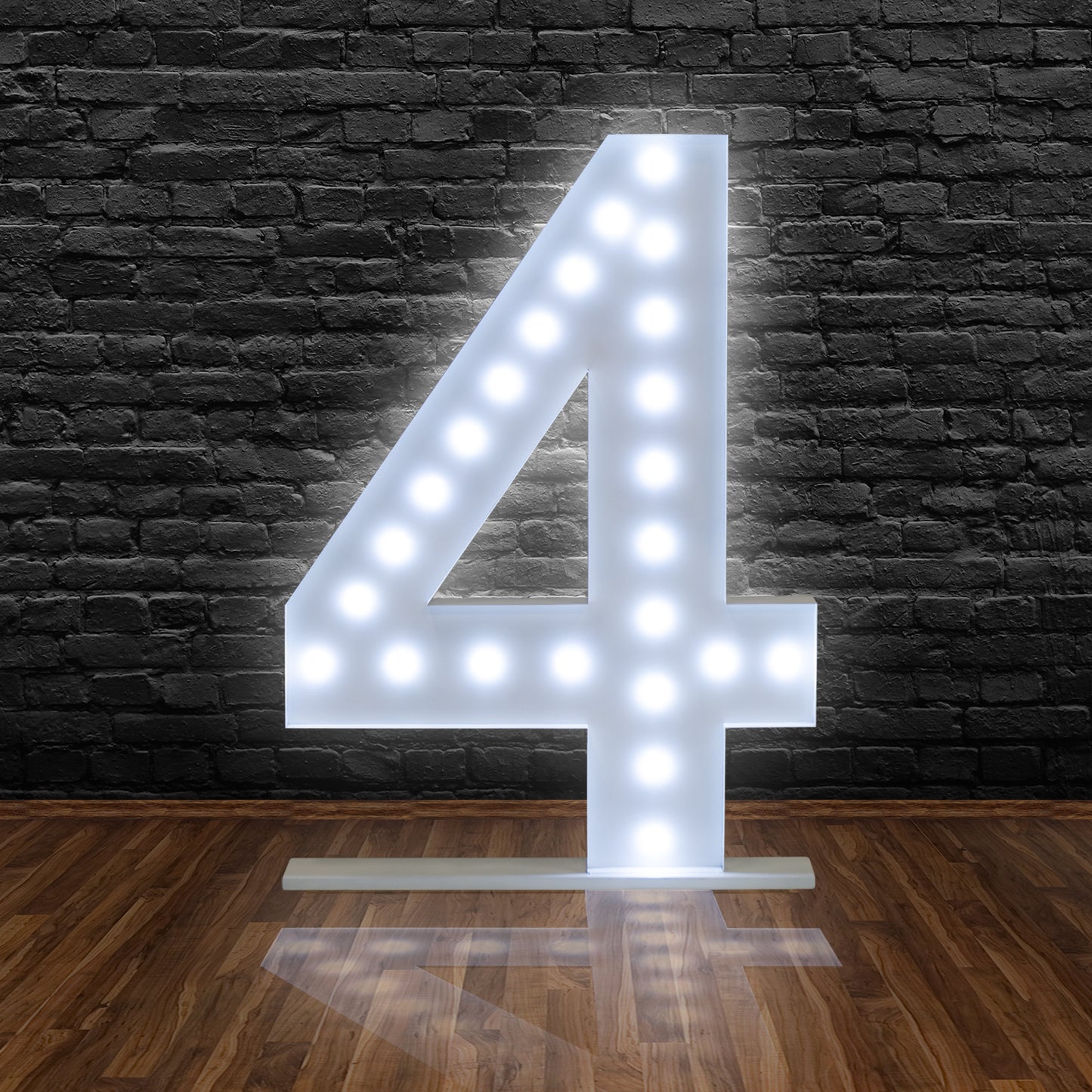 White NUMBER Lights