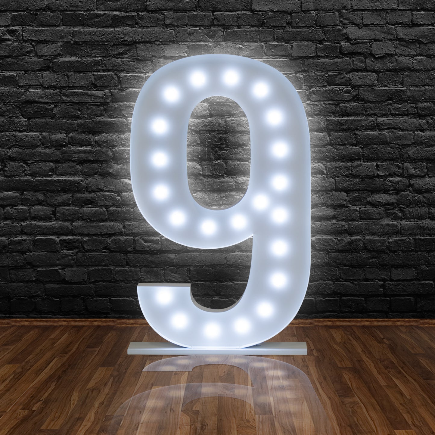 White NUMBER Lights