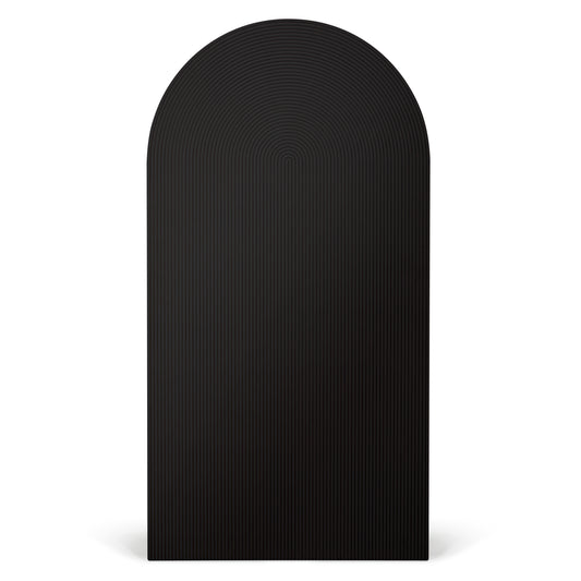 Black Ripple Arch Backdrop