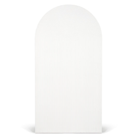 White Ripple Arch Backdrop