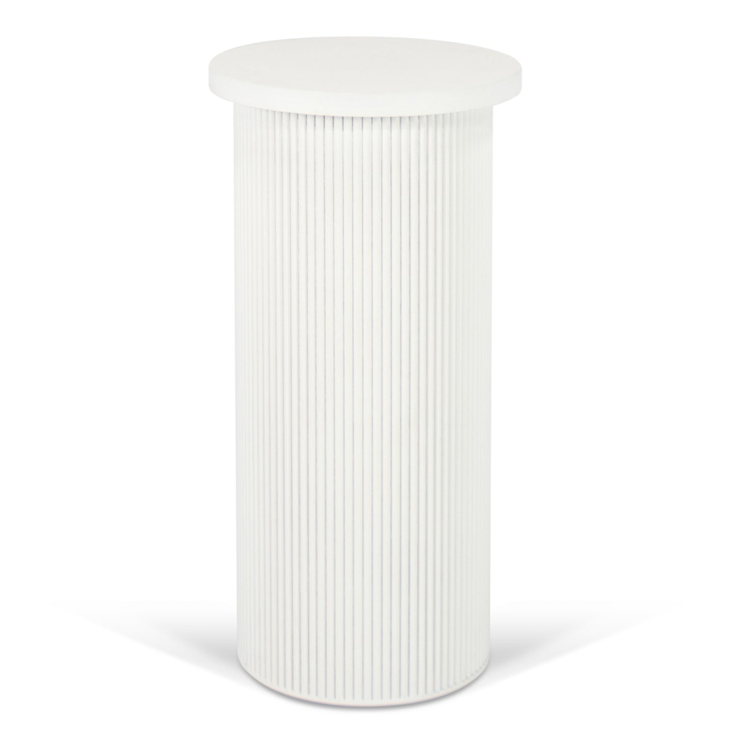 White Ripple Cake Plinth