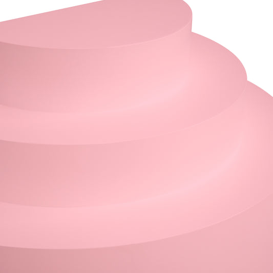 Pink Three Tier Cake Plinth