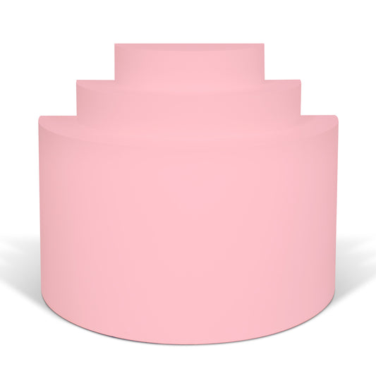 Pink Three Tier Cake Plinth